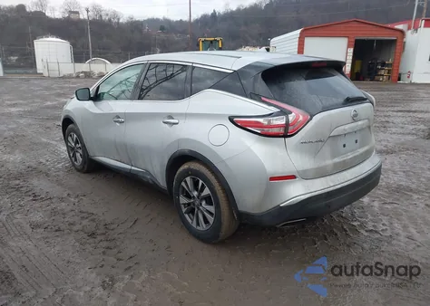 2016 Nissan Murano Platinum/S/Sl/Sv z USA, uszkodzony, nr VIN 5N1AZ2MH9GN140787
